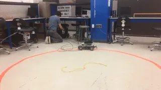 Student Cone Tracking Visual Servoing Demo
