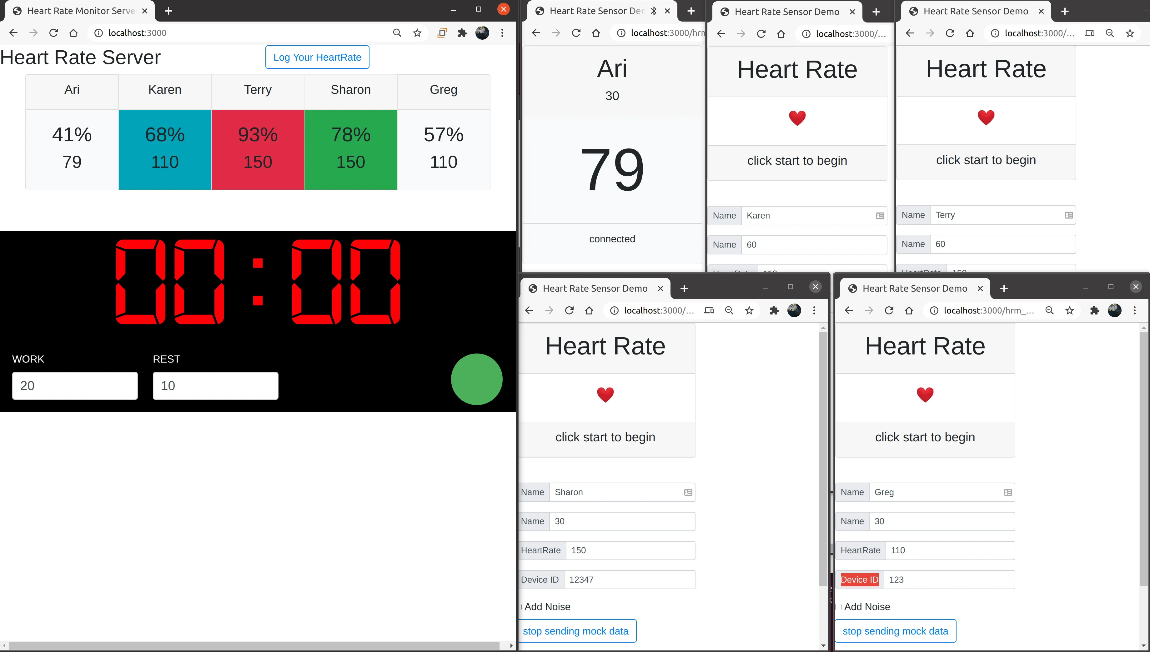 Running Application