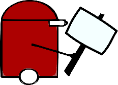 Picketing Eric mascot illustrating open-loop failure modes